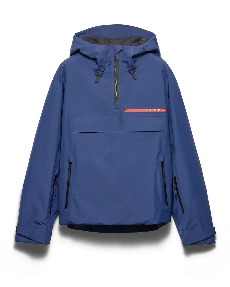 Prada Blousonjacke Aus Extreme-tex, Damen, Uniformblau, Größe Uniformblau