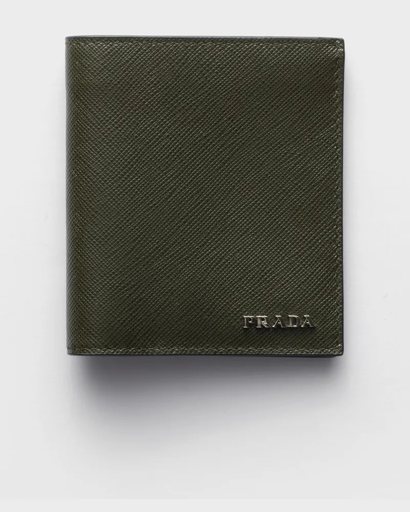 Prada Geldbörse aus Saffiano-Leder Tarnung