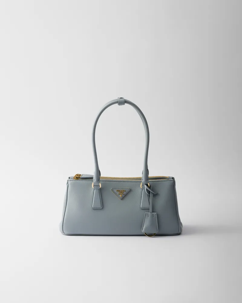 Prada Mittelgroße  Galleria Tasche aus Leder Opal