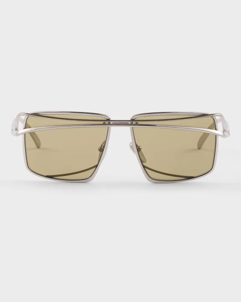 Prada Runway Sonnenbrille Olivgrüne