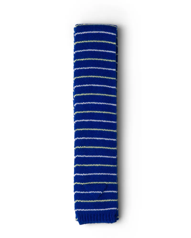 Prada Schal Aus Kaschmir, Damen, Indigoblau Indigoblau