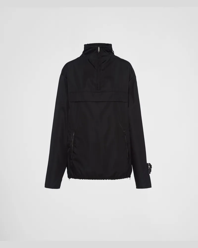 Prada Blousonjacke aus Re-Nylon Schwarz