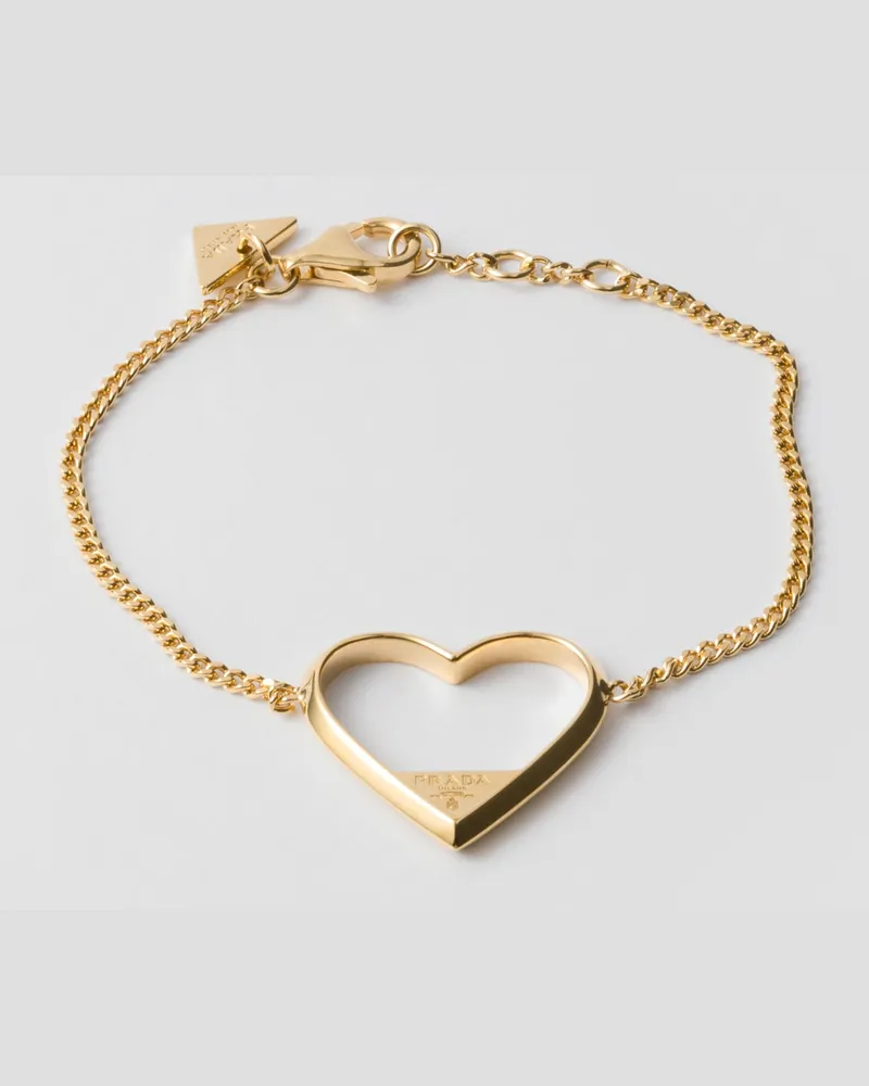 Prada Armband aus Metall Gold