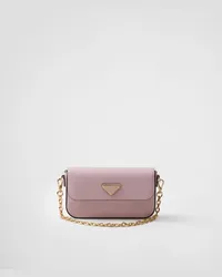 Prada Mini Bag aus Saffiano-Leder Alabaster