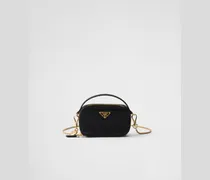 Mini-Pouch aus Saffiano-Leder