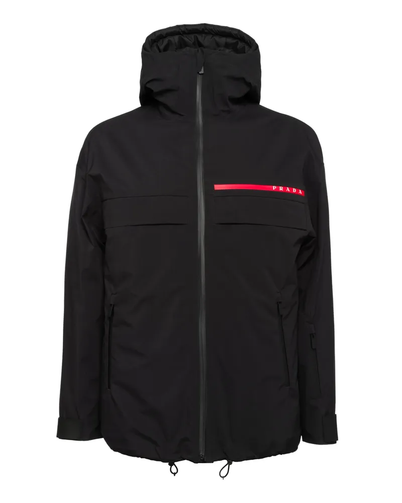 Prada Jacke Aus Gore-tex Pro, Damen, Schwarz, Größe Schwarz