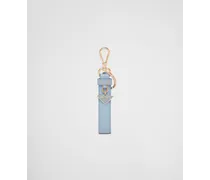 Schlüsselanhänger aus Saffiano-Leder