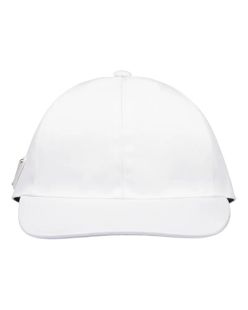 Prada Baseballkappe Aus Re-nylon, Herren, Weiss, Größe Weiss