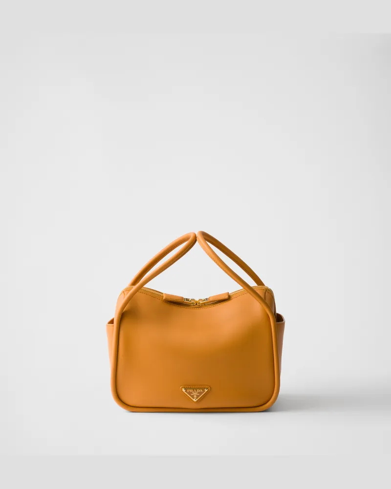 Prada Darling Handtasche aus Leder Bernstein