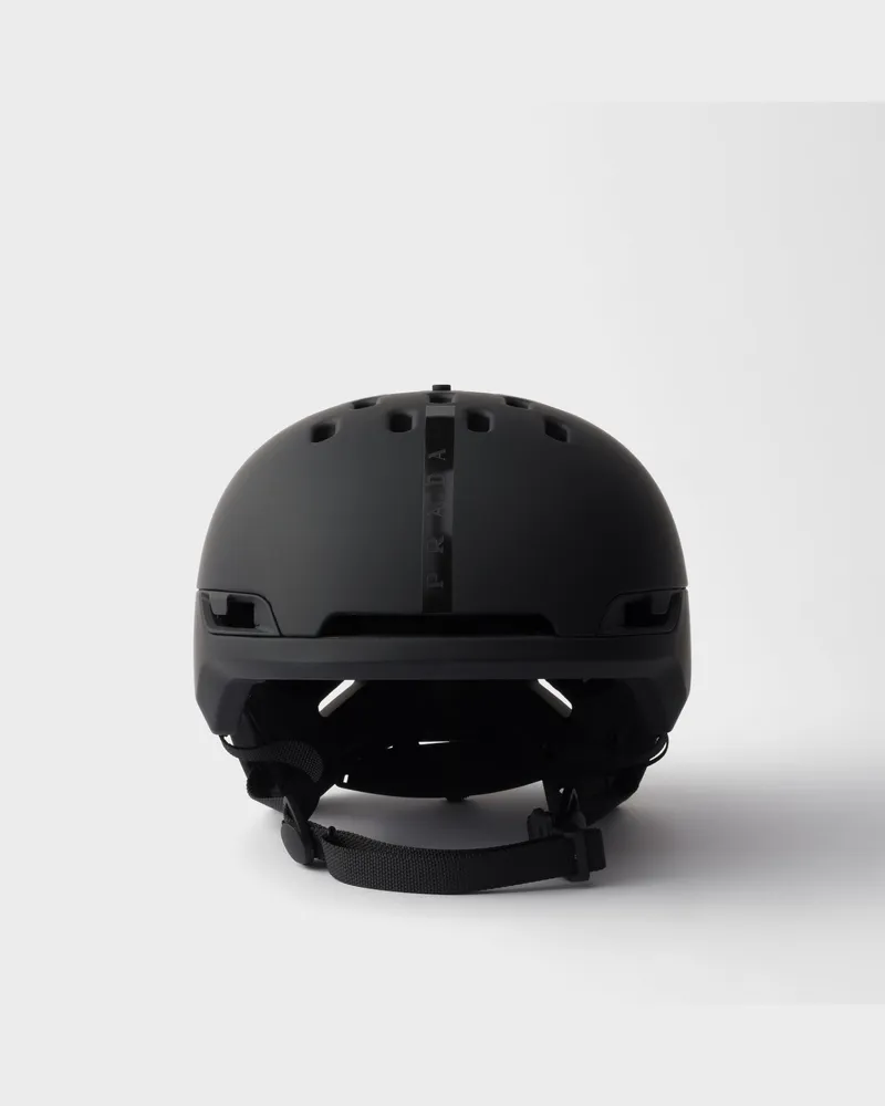 Prada Linea Rossa by Oakley Schneehelm – Größe L Mattschwarz