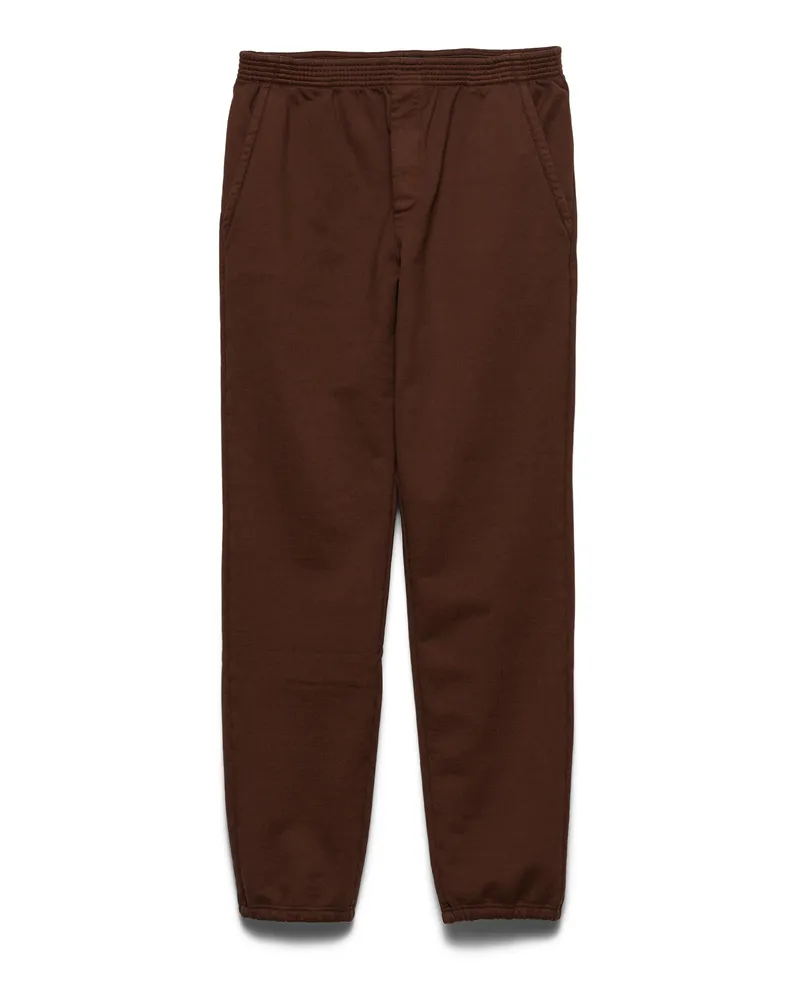 Prada Hose Aus Baumwolle, Herren, Kakaobraun, Größe Kakaobraun