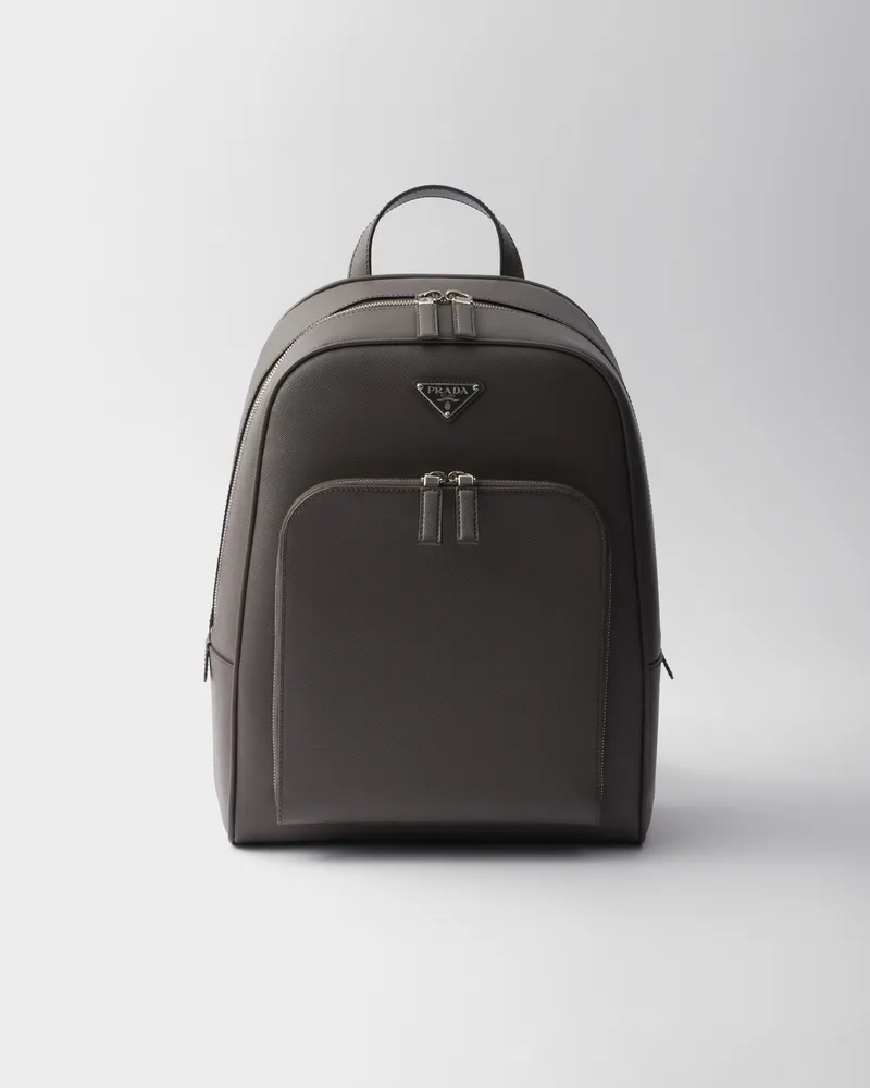 Prada Rucksack aus Saffiano Bambus