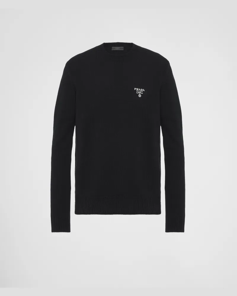 Prada Pullover aus Kaschmir Schwarz