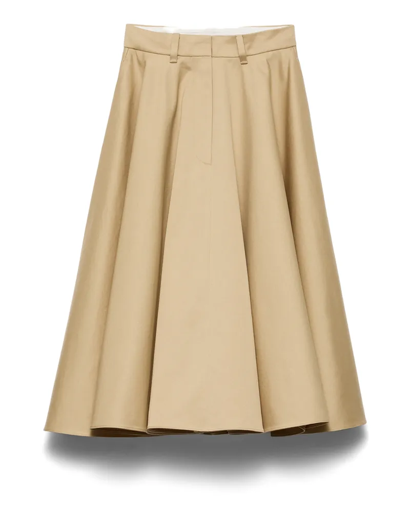 Prada Chino-midirock, Damen, Kordel, Größe Kordel