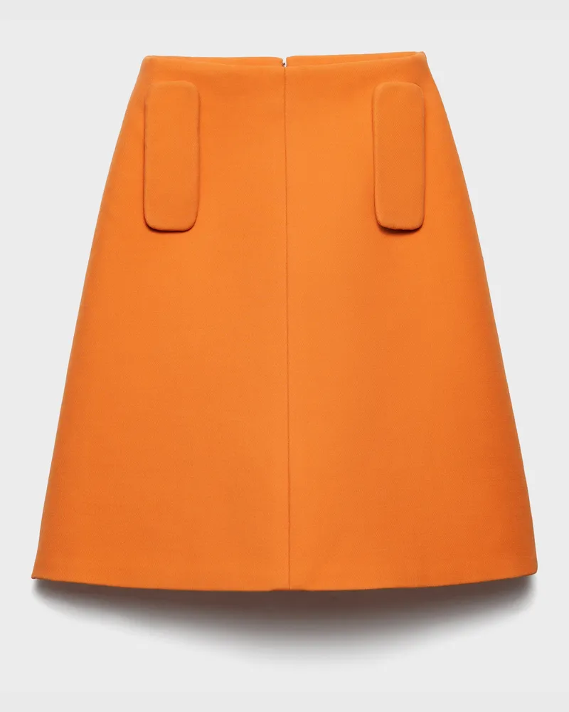 Prada Rock aus Tricotine Orange