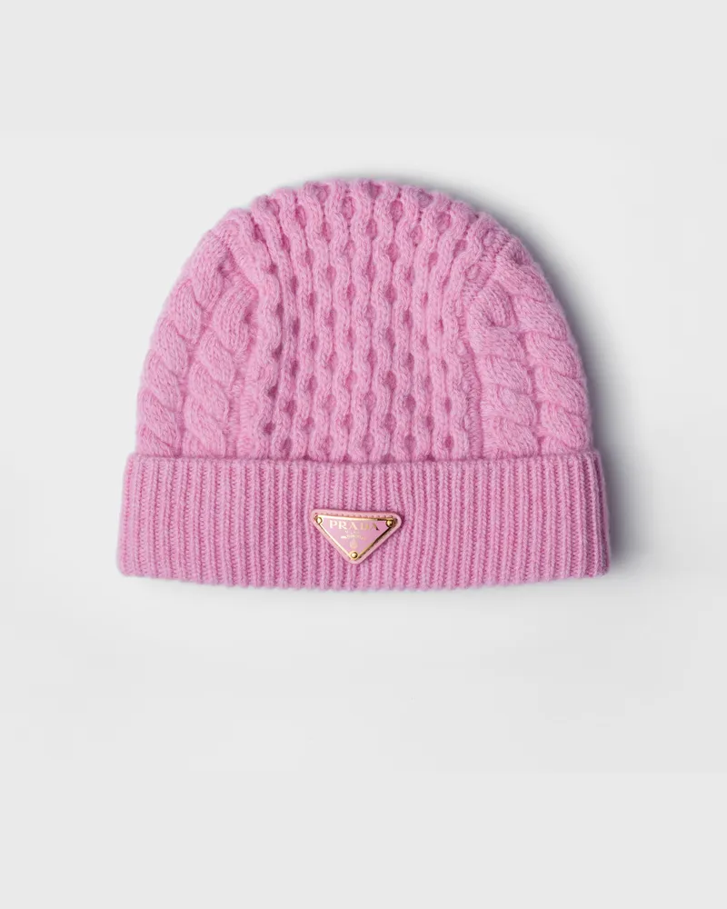 Prada Wollmütze Rosa