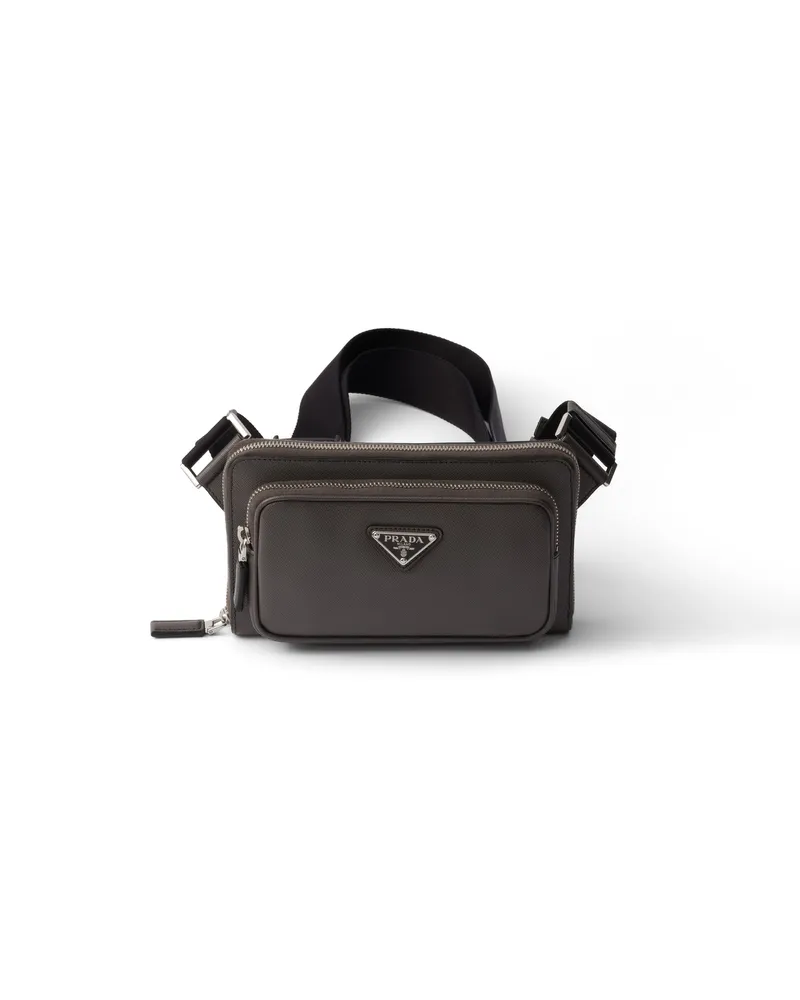 Prada Gürteltasche Aus Saffiano-leder, Herren, Bambus/korkbeige Bambus