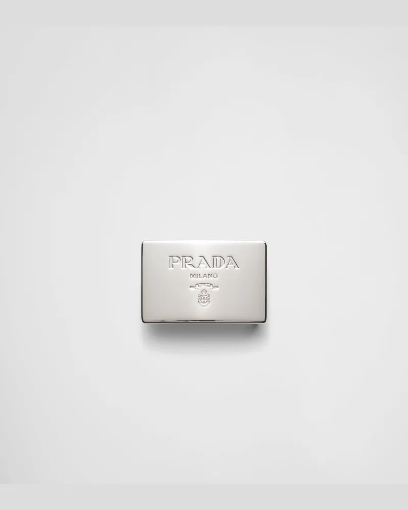 Prada Gürtelschließe aus Metall Glänzender