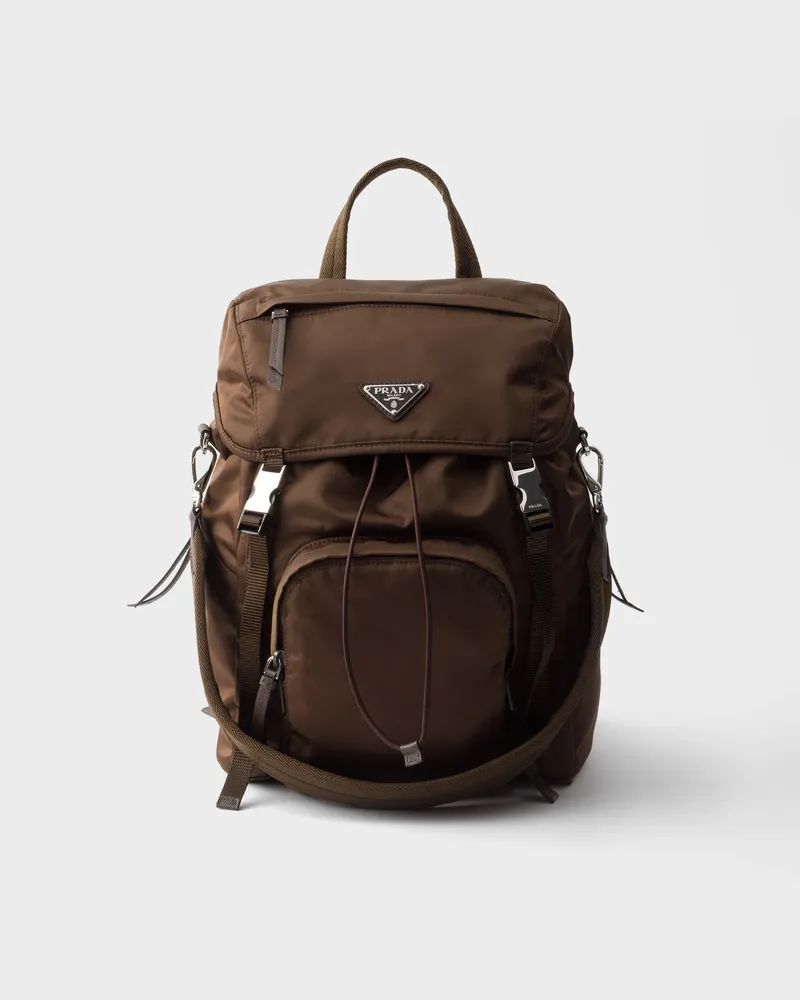 Prada Rucksack aus Re-Nylon Sienna