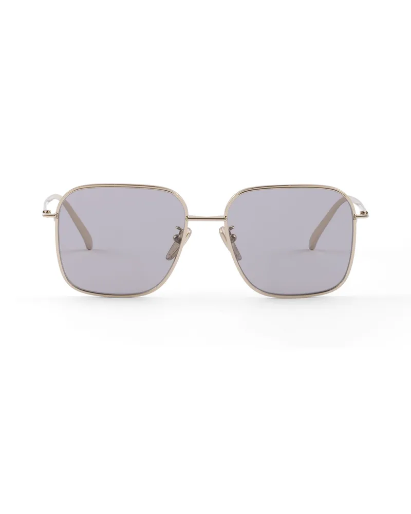 Prada Eyewear Collection Sonnenbrille, Damen, Graue Linsen Graue