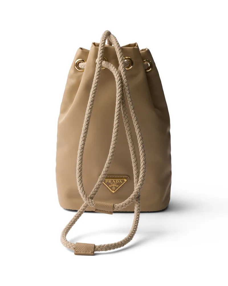 Prada Smartphone-hülle Aus Re-nylon, Damen, Kamelbraun Kamelbraun