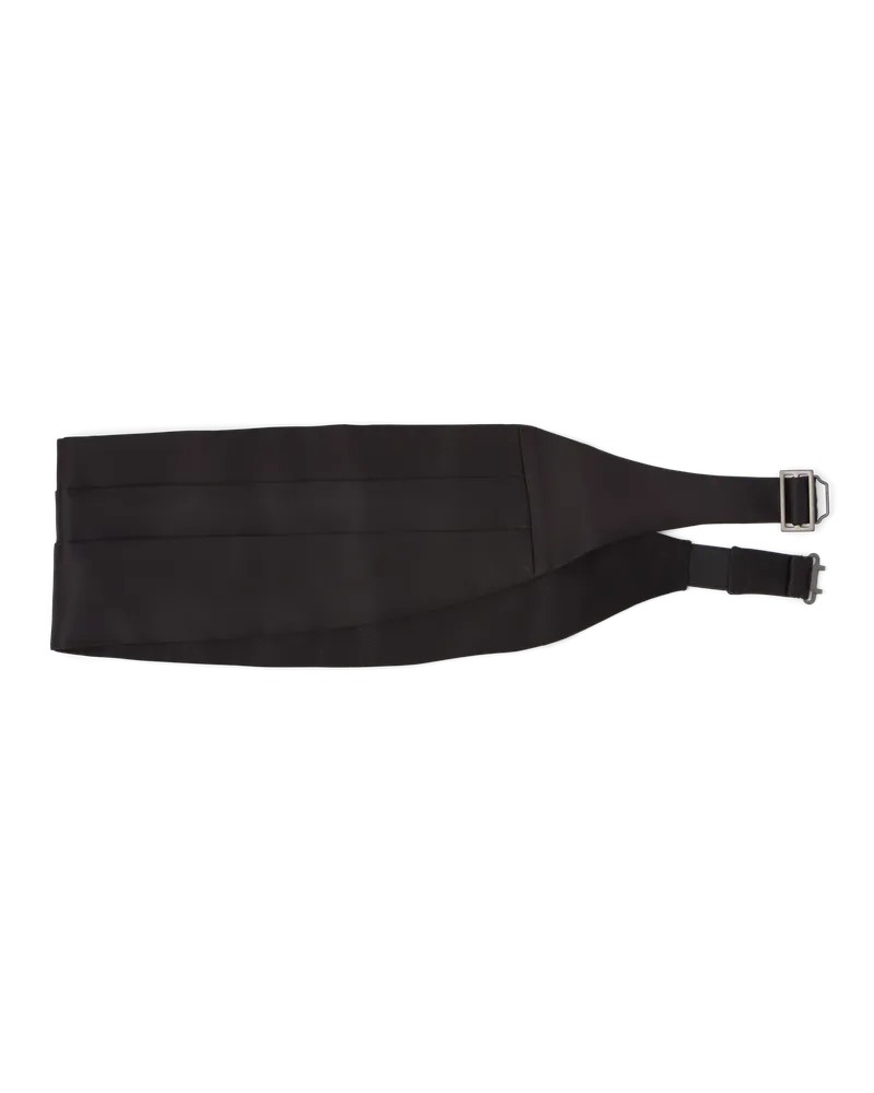 Prada Große  Concept Leder-Tote-Bag Schwarz