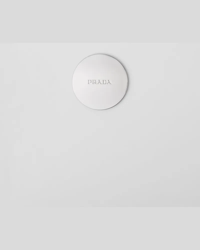 Prada Kerzendeckel aus Metall Neutri