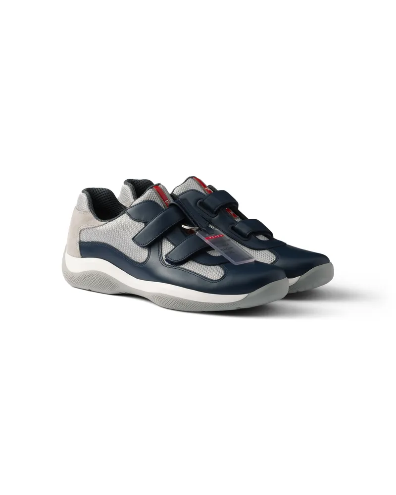 Prada America’s Cup Original Sneaker, Herren, Ultramarinblau, Größe 13 Ultramarinblau