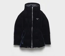 Daunenjacke aus Samt