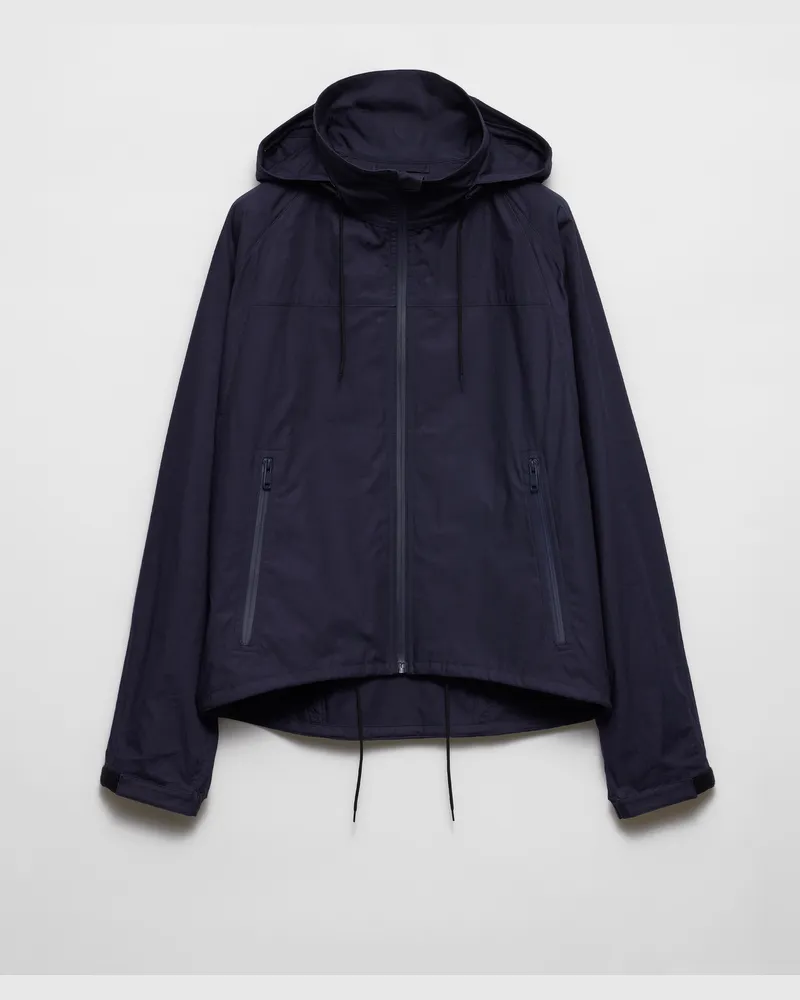 Prada Jacke aus Baumwolle Blau