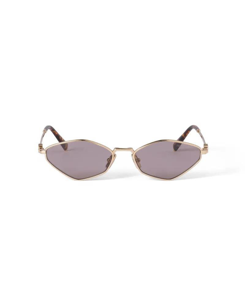 Miu Miu Sonnenbrillen , Damen, Malvenfarbene Gläser Malvenfarbene