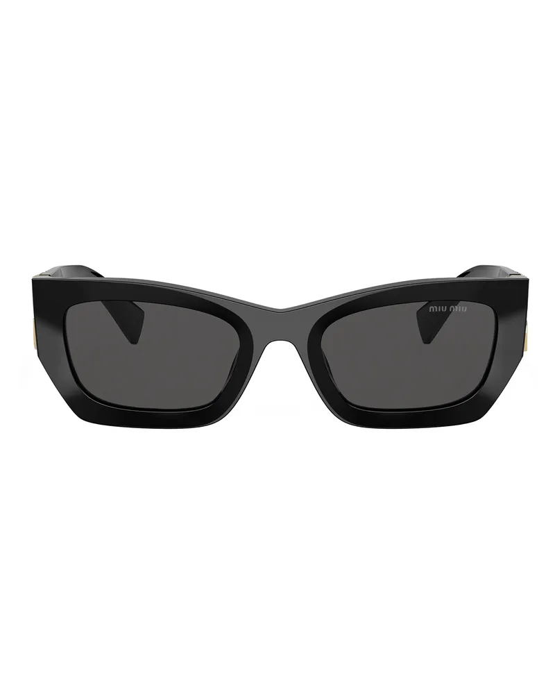 Miu Miu Miu Glimpse Sonnenbrille, Damen, Gläser In Schiefergrau Gläser