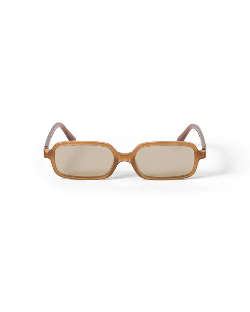 Miu Miu Miu Regard Sonnenbrille, Damen, Kamillefarbene Gläser Kamillefarbene