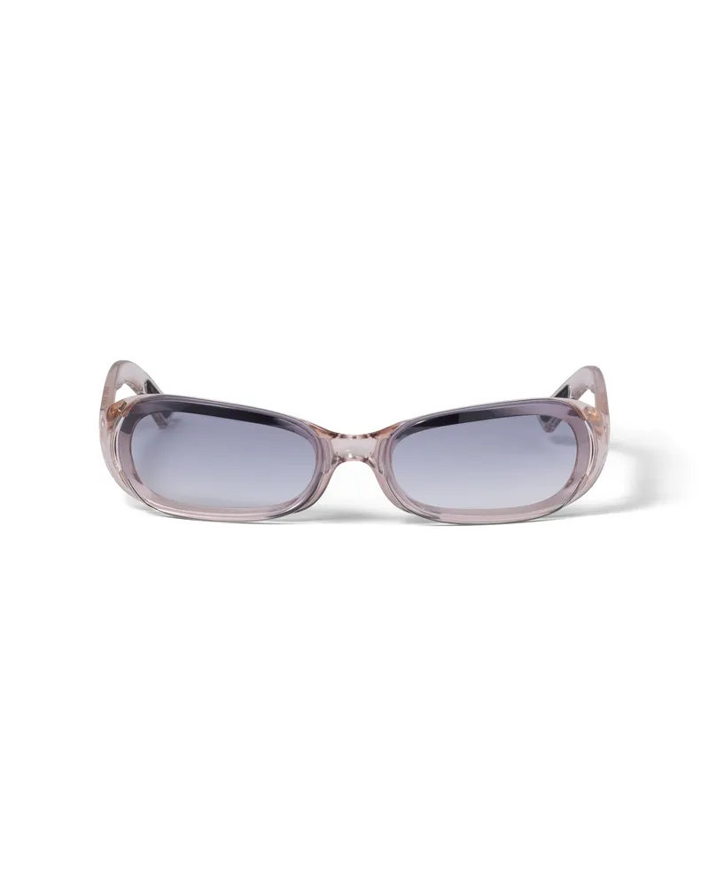 Miu Miu Runway Sonnenbrille, Damen, Veilchenblau Verlauf-brillengläser Veilchenblau