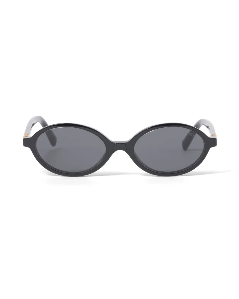 Miu Miu Miu Regard Sonnenbrille, Damen, Gläser In Schiefergrau Gläser