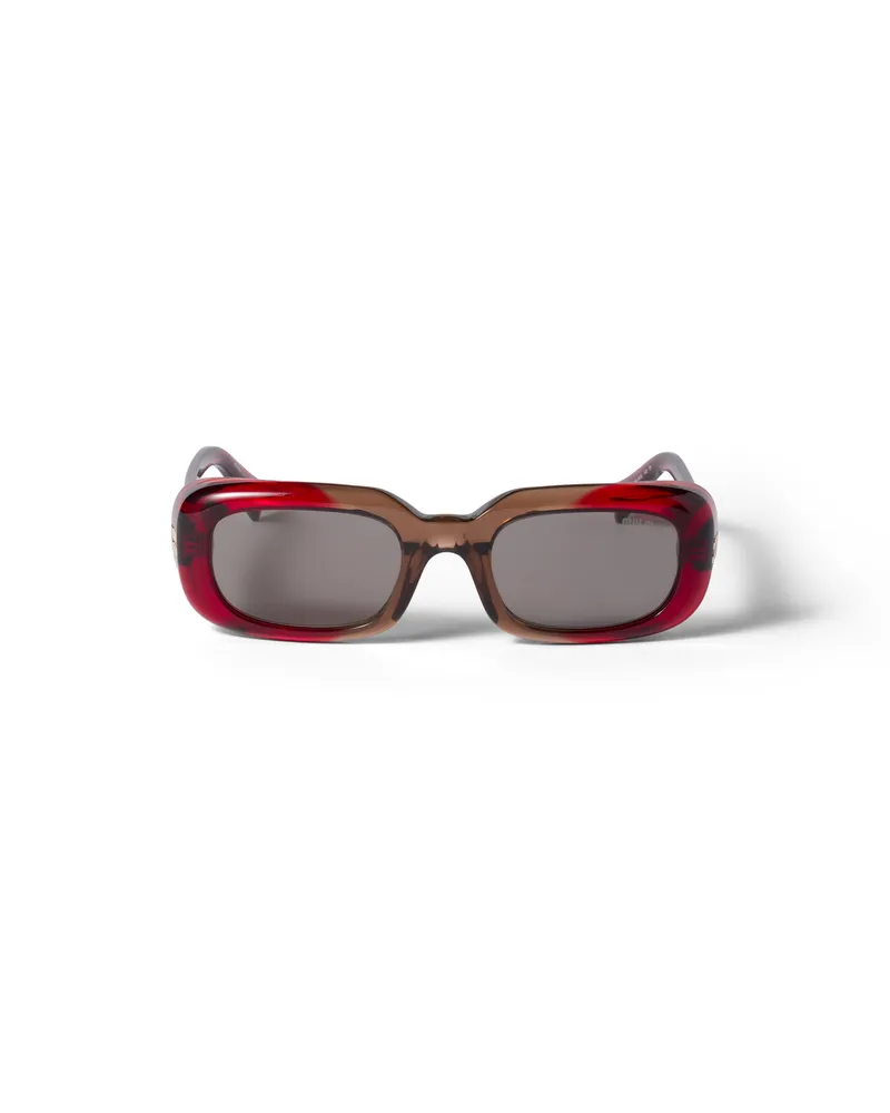Miu Miu Rêverie Sonnenbrille, Damen, Graue Gläser Graue