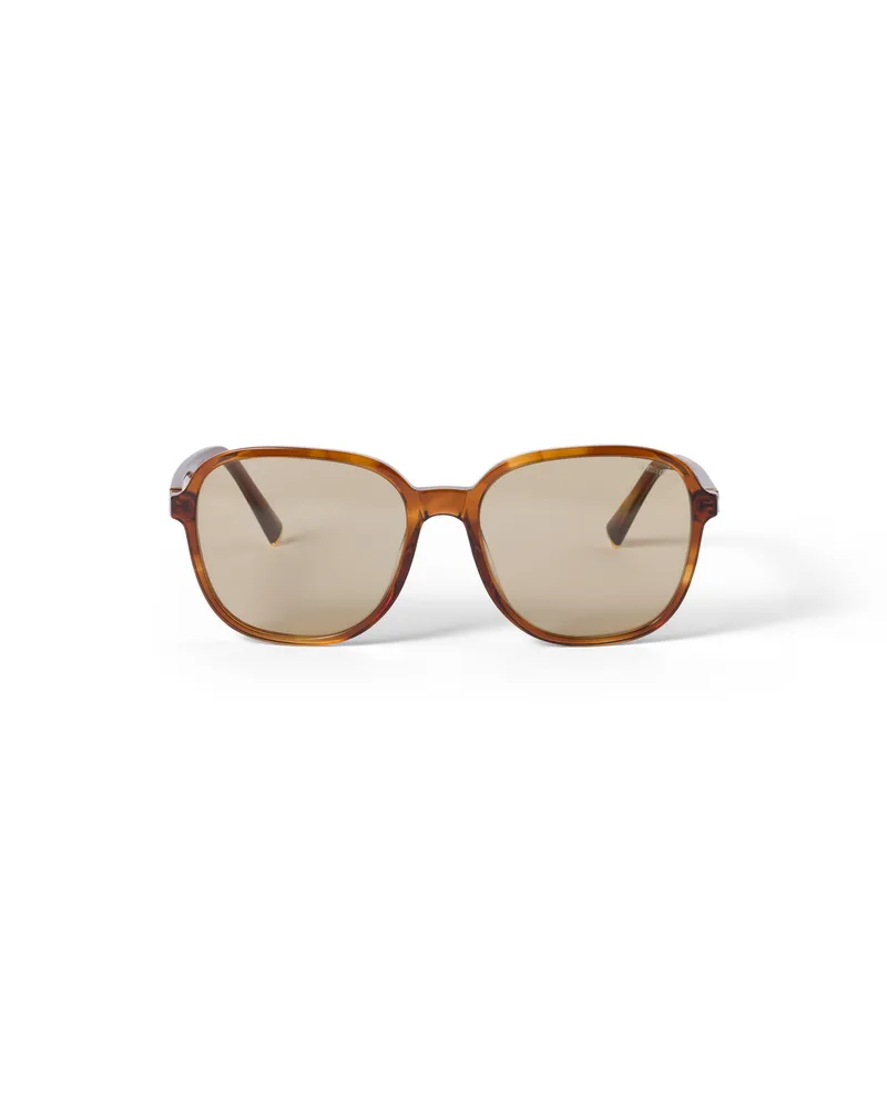Miu Miu Miu Regard Sonnenbrille, Damen, Kamillefarbene Gläser Kamillefarbene