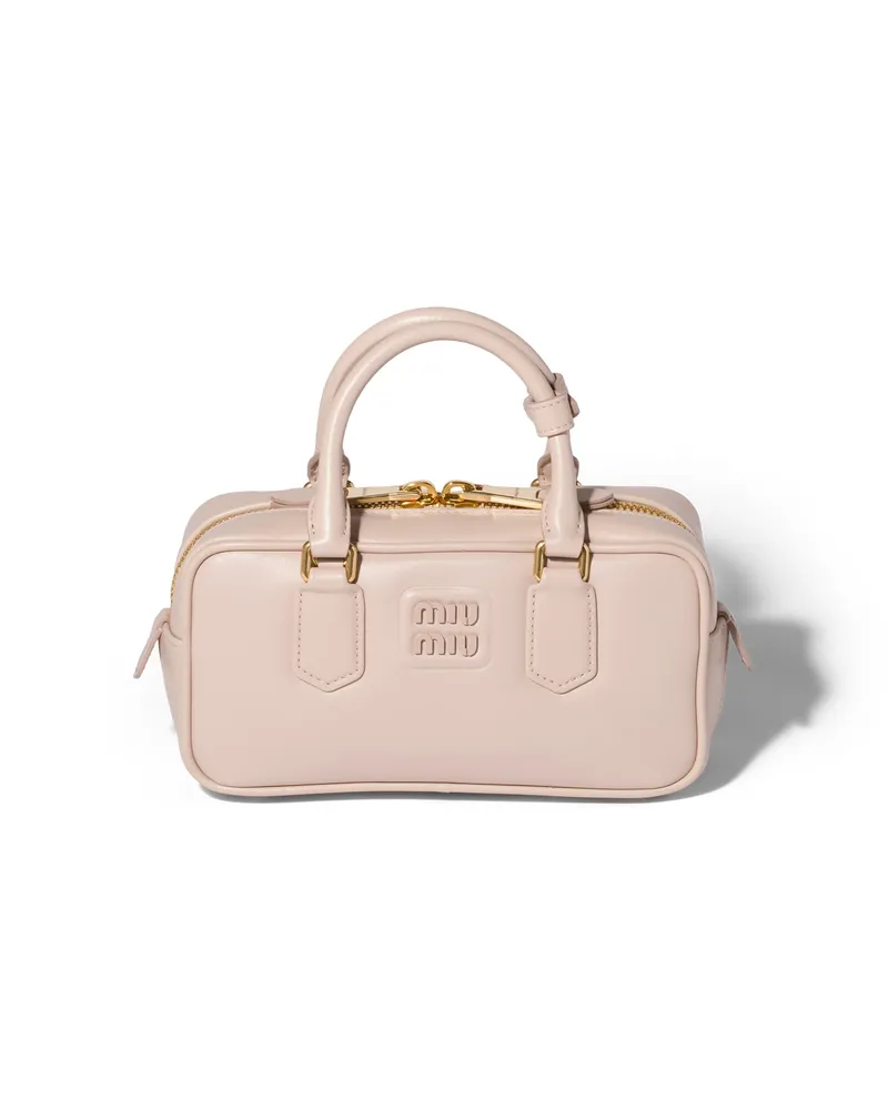Miu Miu Arcadie Tasche Aus Leder, Damen, Seerose Seerose