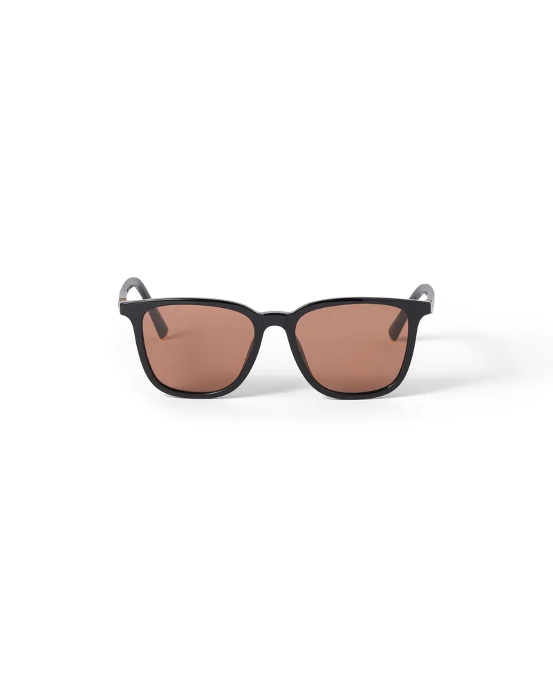 Miu Miu Miu Regard Sonnenbrille, Damen, Schokoladenbraune Gläser Schokoladenbraune