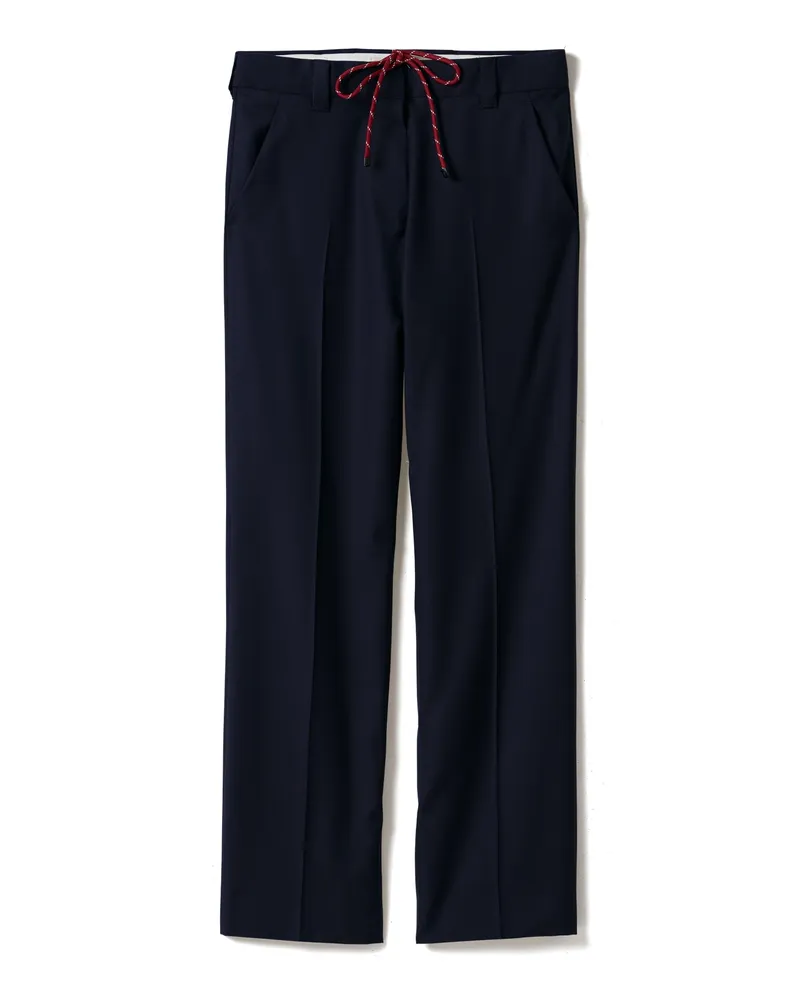 Miu Miu Hose Aus Batavia, Damen, Blau, Größe Blau