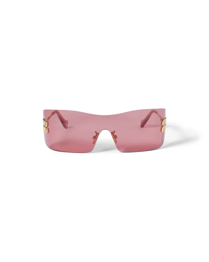 Miu Miu Aube Sonnenbrille, Damen, Rubingläser Rubingläser