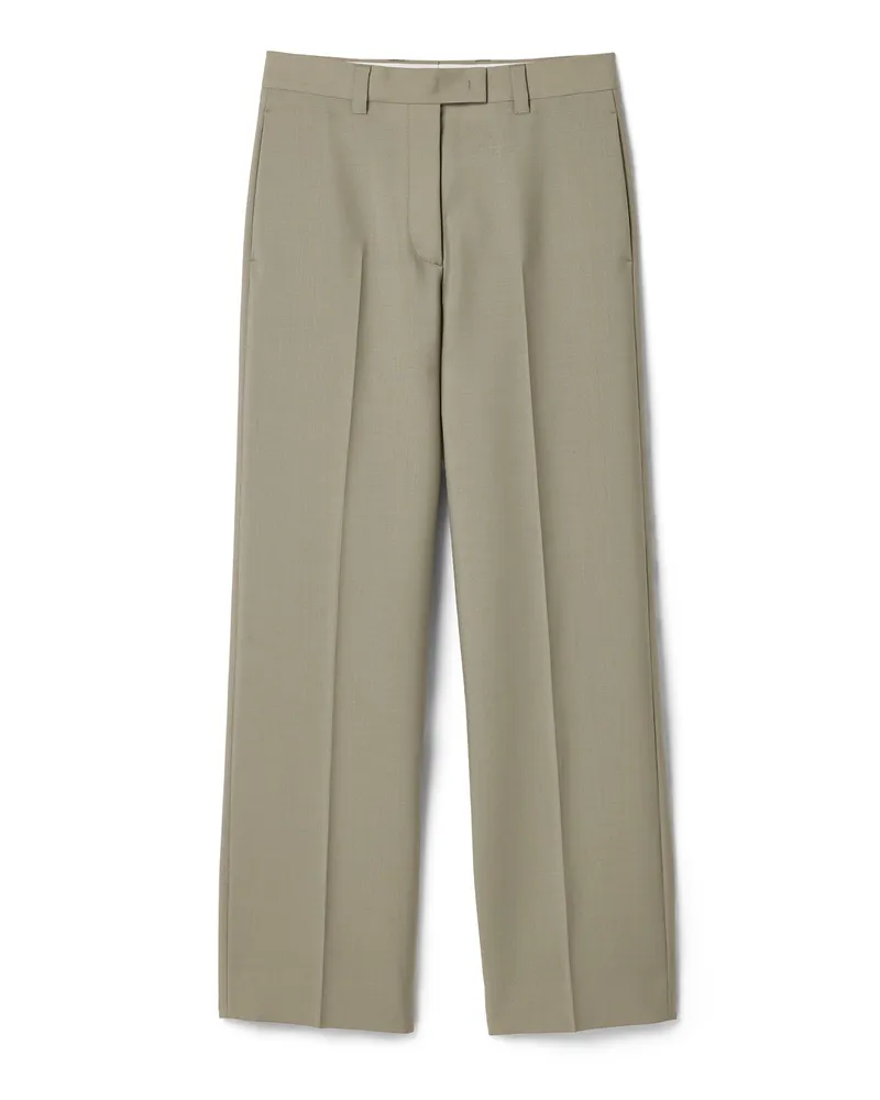Miu Miu Hose Aus Kid Mohair, Damen, Beige, Größe Beige