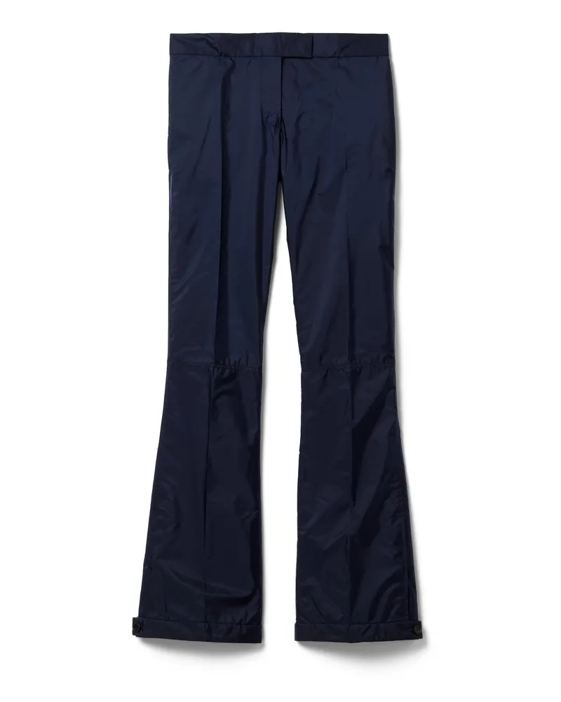 Miu Miu Hose Aus Funktionsgewebe, Damen, Kobaltblau, Größe Kobaltblau