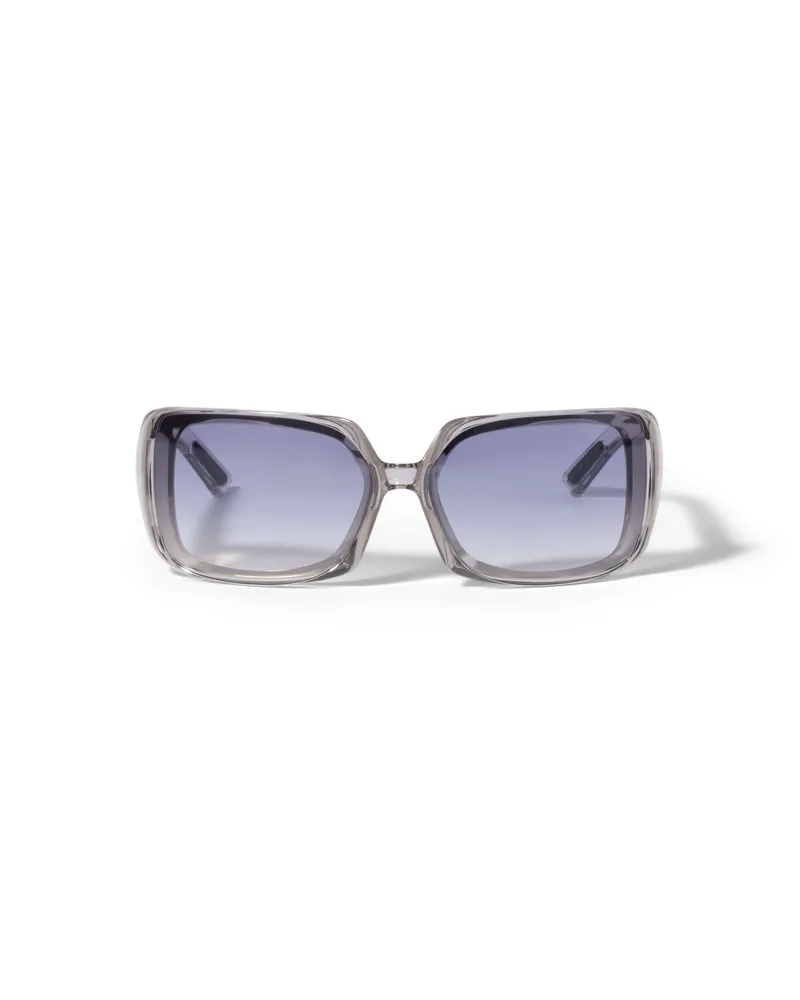 Miu Miu Runway Sonnenbrille, Damen, Veilchenblau Verlauf-brillengläser Veilchenblau