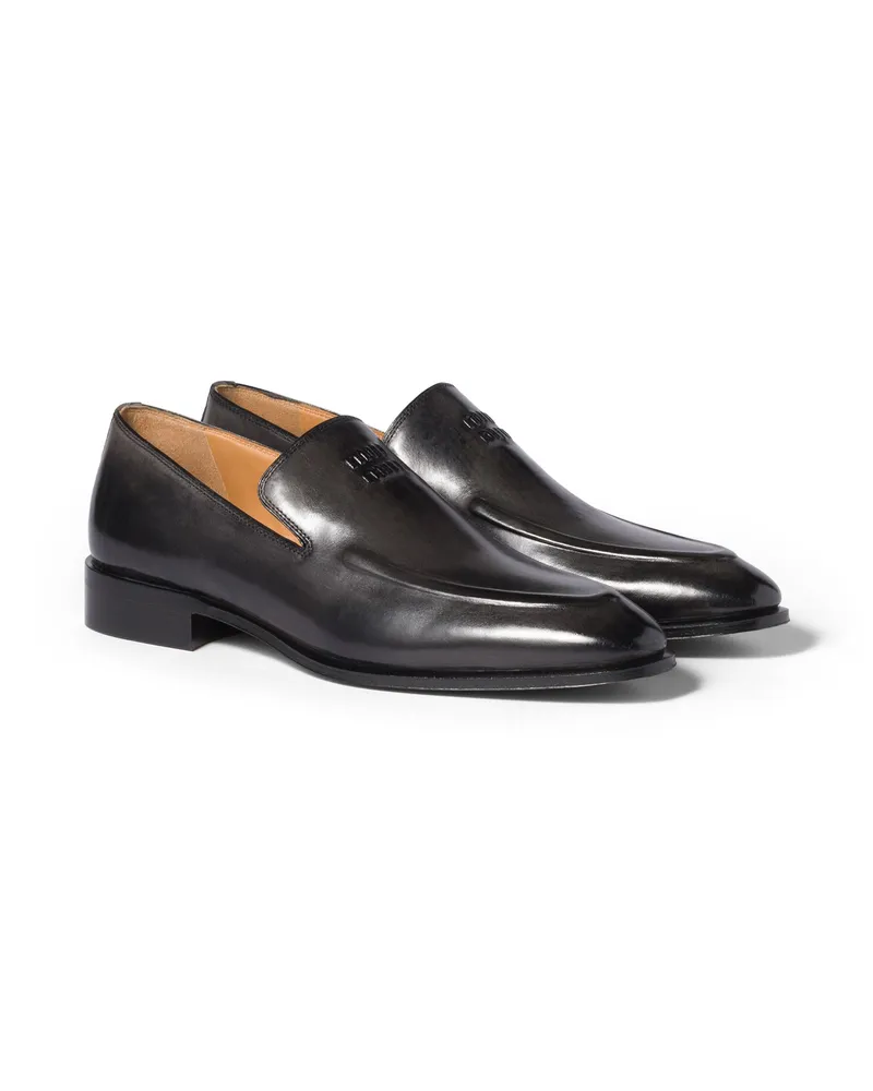 Miu Miu Loafer Aus Leder, Damen, Schwarz, Größe Schwarz