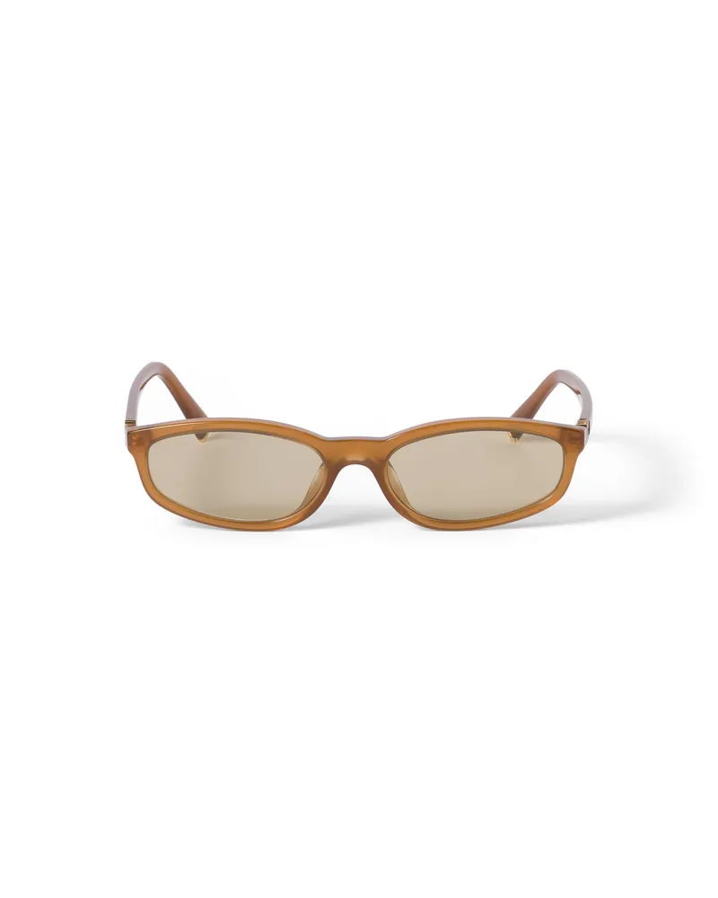 Miu Miu Miu Regard Sonnenbrille, Damen, Kamillefarbene Gläser Kamillefarbene