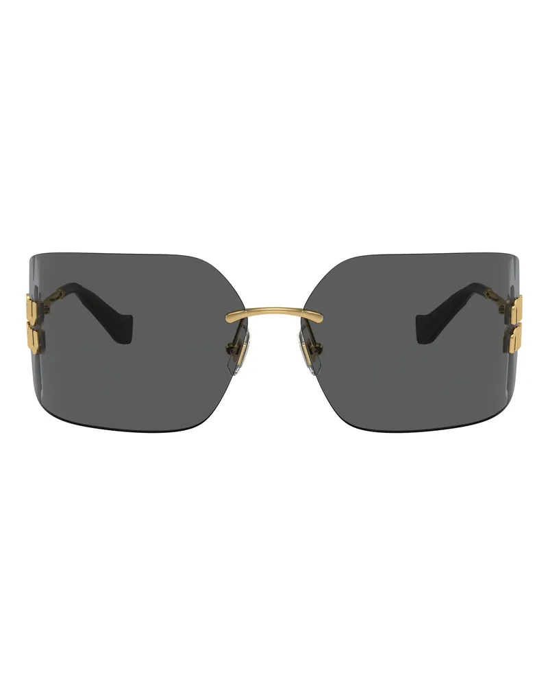 Miu Miu Aube Sonnenbrille, Damen, Gläser In Schiefergrau Gläser