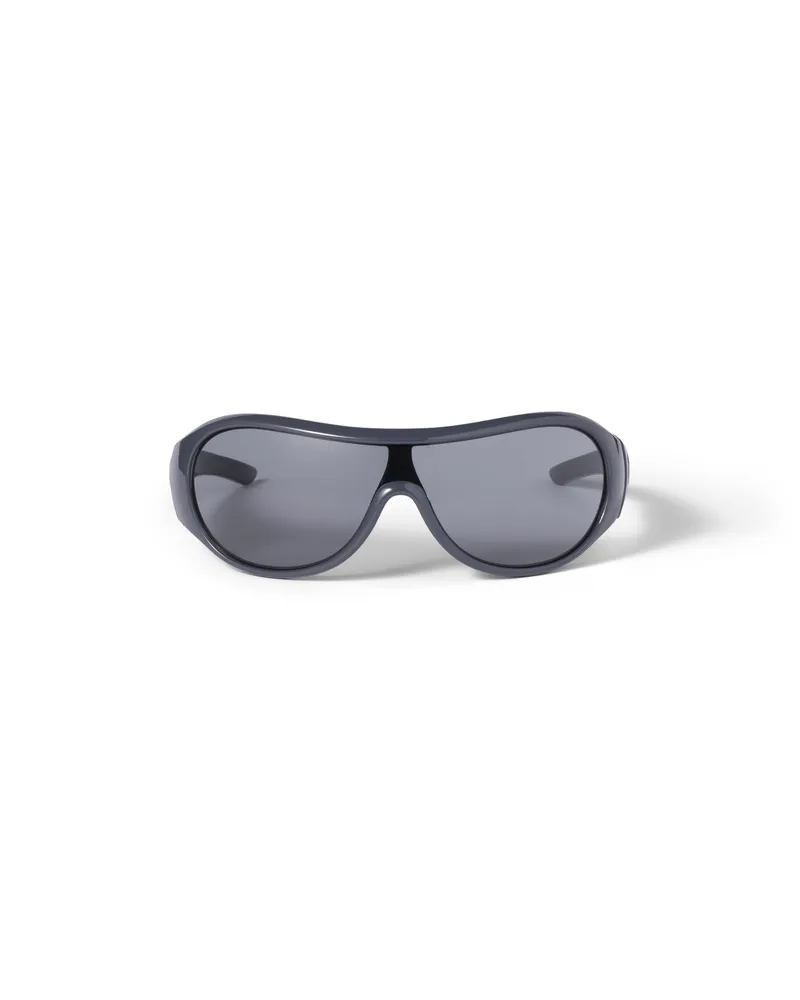 Miu Miu Ivresse Sonnenbrille, Damen, Anthrazitfarbene Bio-gläser Anthrazitfarbene