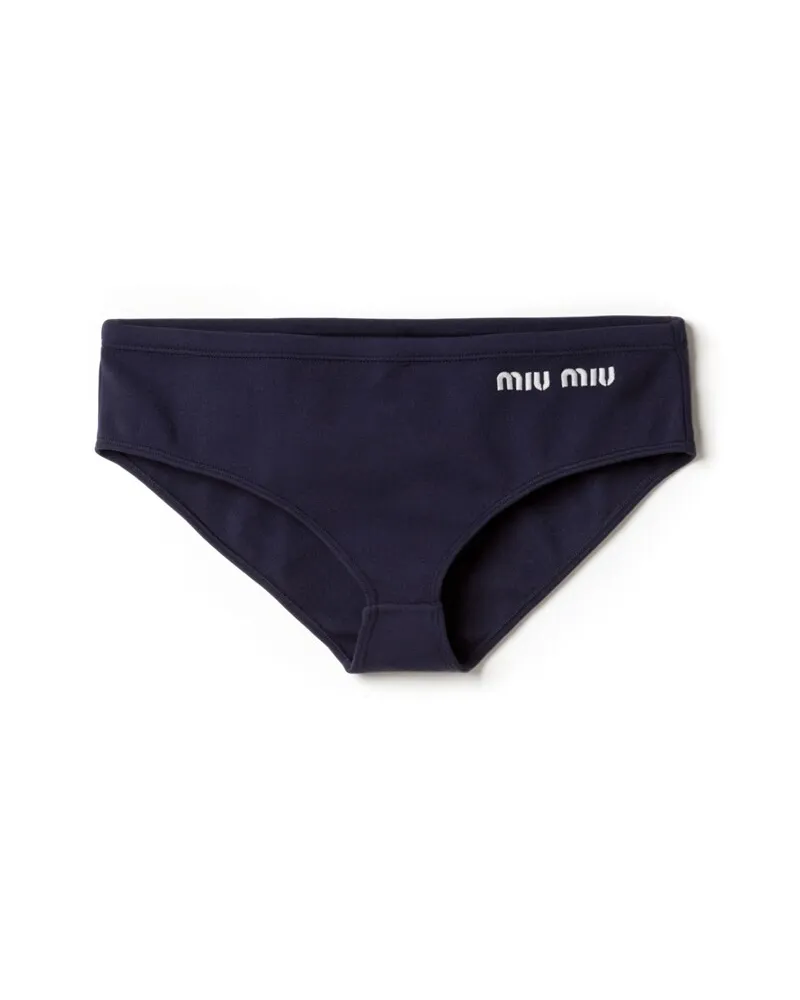 Miu Miu Badeanzug, Damen, Blau, Größe Blau