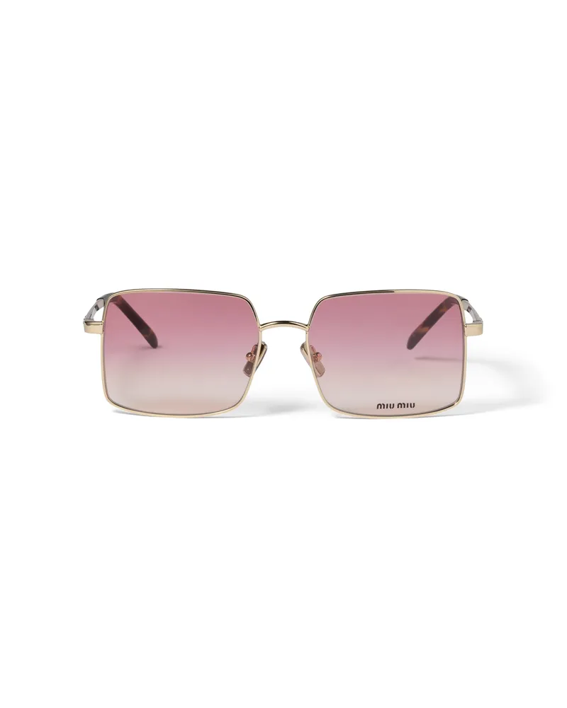 Miu Miu Runway Sonnenbrille, Damen, Pfingstrose Bio-verlauf-brillengläser Pfingstrose